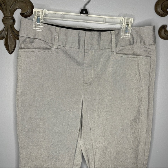 Banana Republic Jackson fit gray cropped ankle capri business pant size 10 - Picture 2 of 8